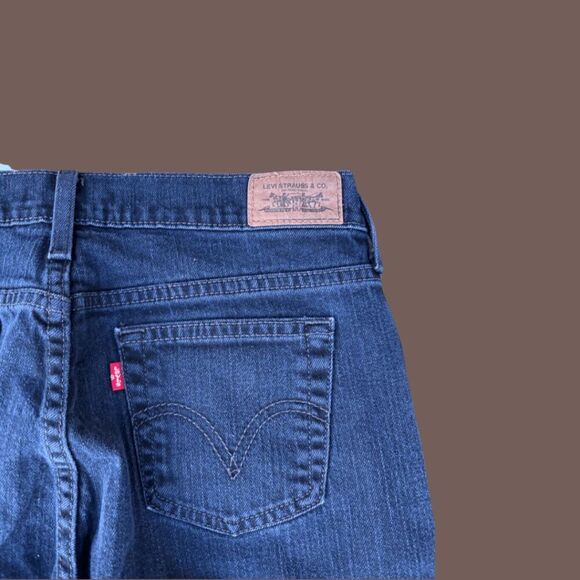 Vintage Levi’s 515 Y2K Black Bootcut Denim Jeans Size 6M - Picture 3 of 4